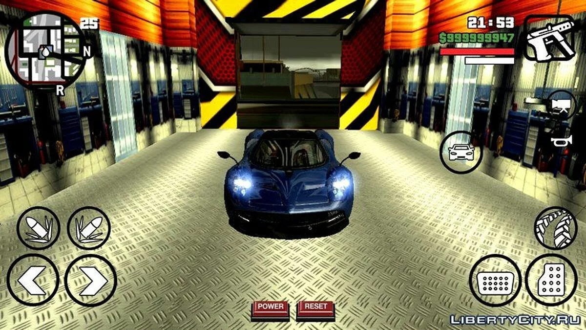帕加尼 Huayra / GTA San Andreas (iOS, Android)
