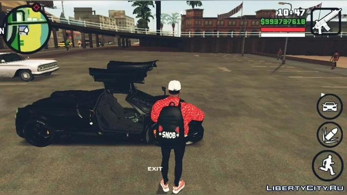 2020 Pagani Huayra para Mobile / GTA San Andreas (iOS, Android)