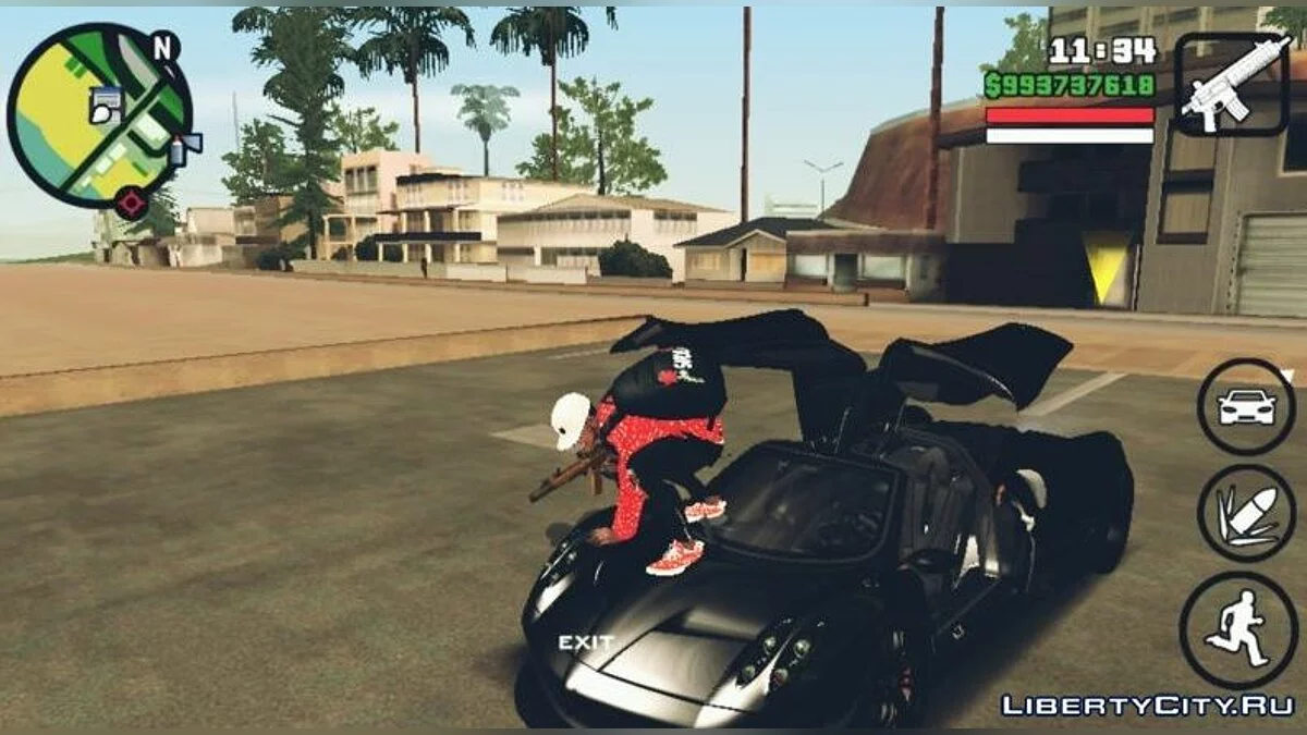 2020 Pagani Huayra para Mobile / GTA San Andreas (iOS, Android)