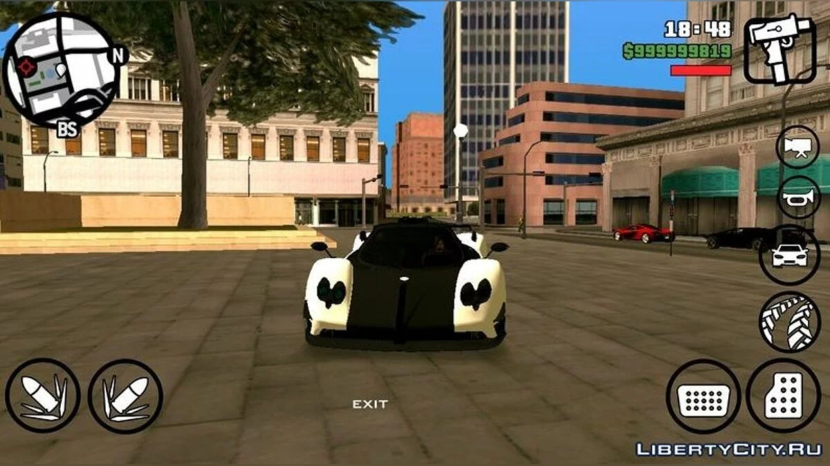 Pagani Zonda Cinque / GTA San Andreas (iOS, Android)