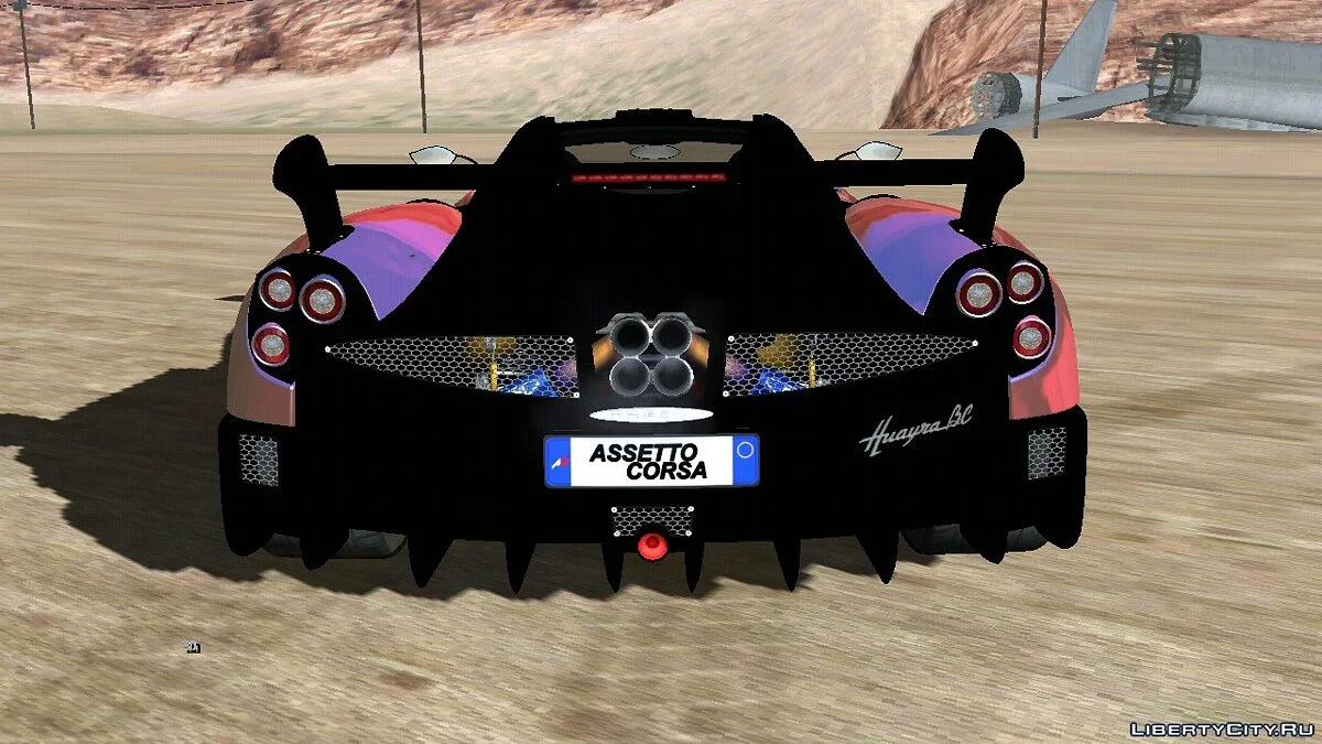 Pagani Huayra BC [RHA] / GTA سان أندرياس (iOS، أندرويد)
