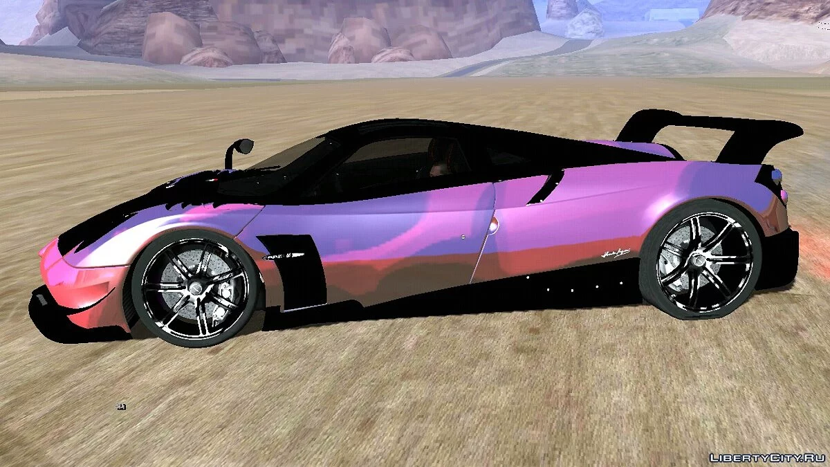 Pagani Huayra BC [RHA] / GTA سان أندرياس (iOS، أندرويد)