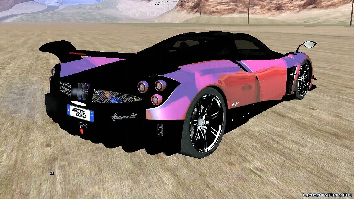 Pagani Huayra BC [RHA] / GTA سان أندرياس (iOS، أندرويد)