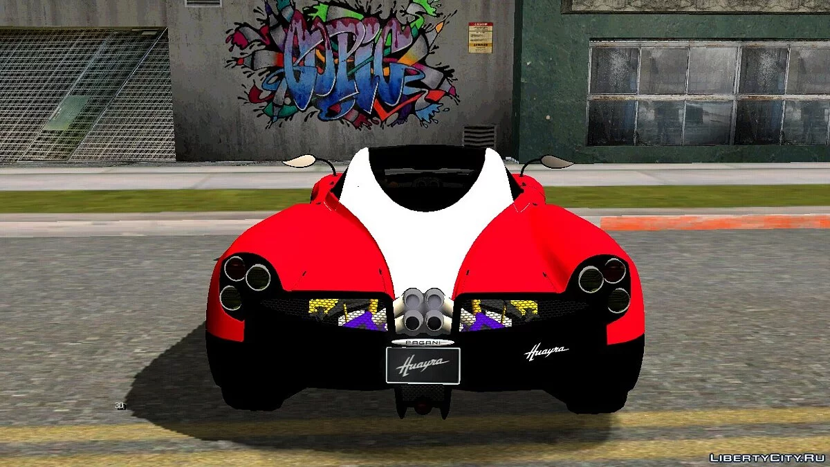 Pagani Huayra / GTA سان أندرياس (iOS، أندرويد)
