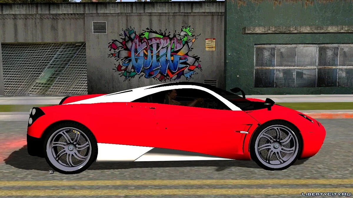 Pagani Huayra / GTA سان أندرياس (iOS، أندرويد)