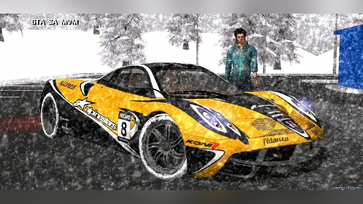 Pagani + комплект вінілів / GTA San Andreas (iOS, Android)