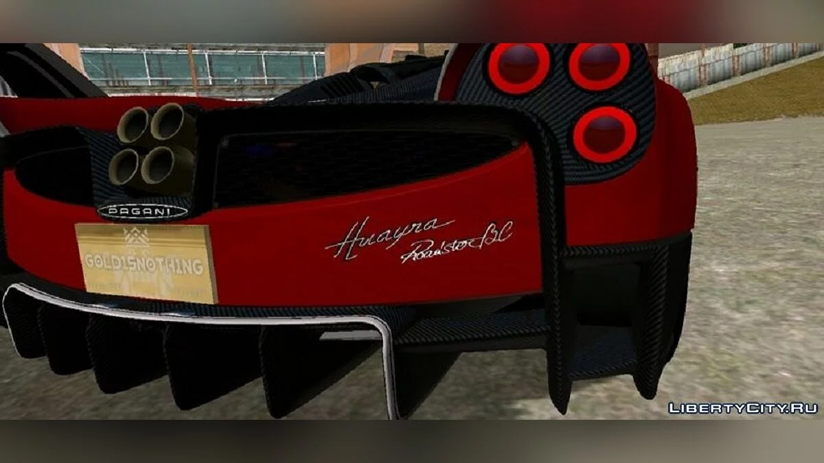 Pagani Huayra BC Roadster Drago Viola / GTA San Andreas (iOS, Android)