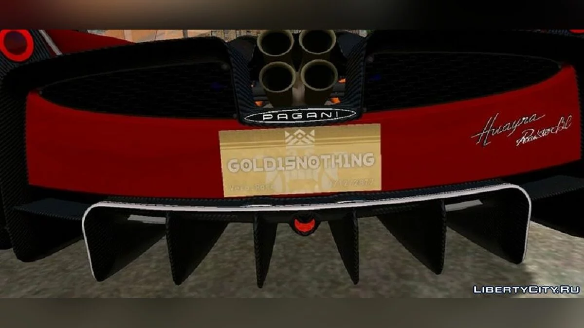 Pagani Huayra BC Roadster Drago Viola / GTA San Andreas (iOS, Android)