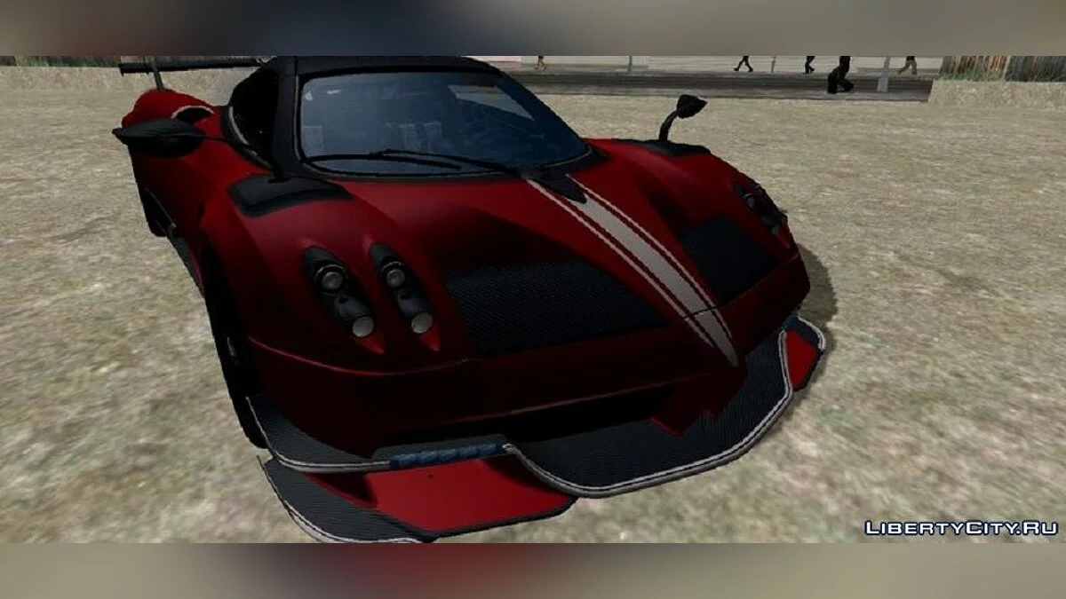 Pagani Huayra BC Roadster Drago Viola / GTA San Andreas (iOS, Android)