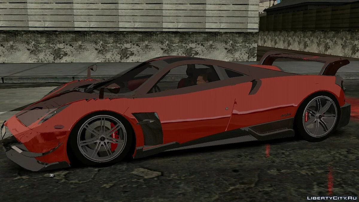 2016 Pagani Huayra BC / GTA San Andreas (iOS, Android)