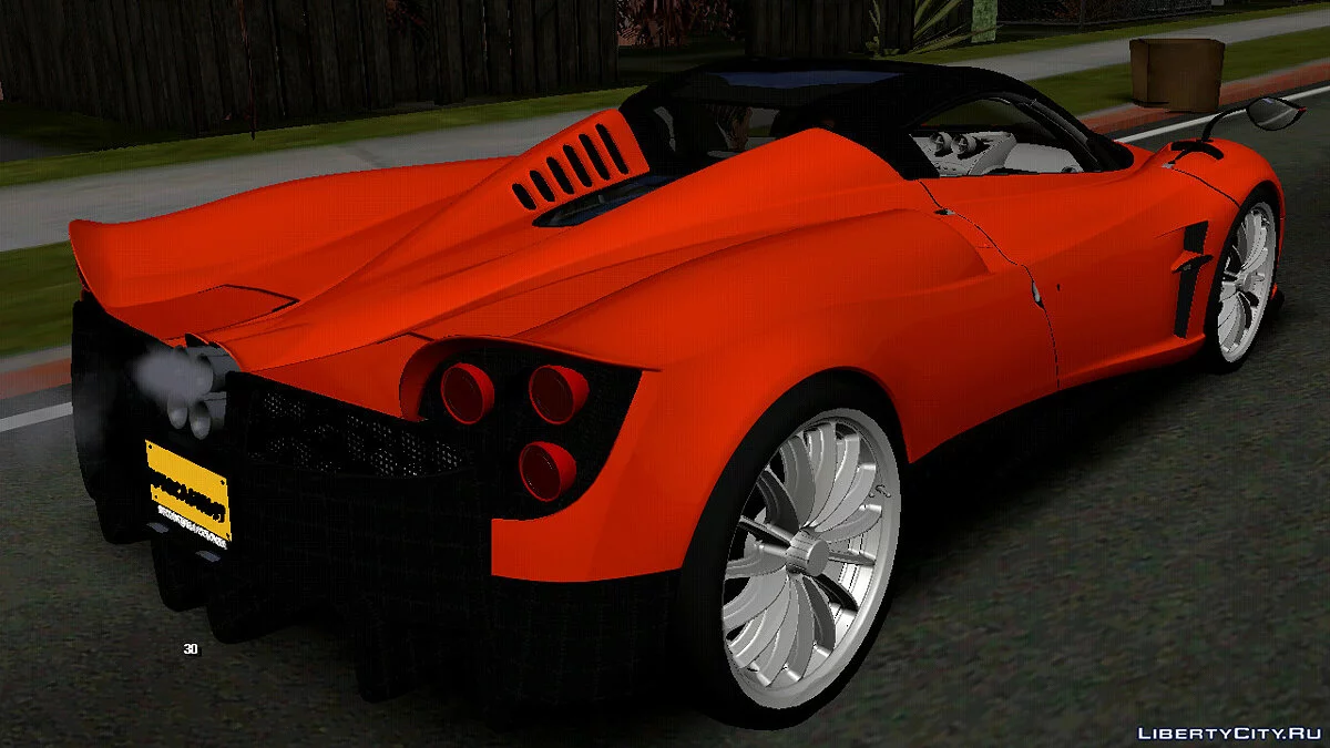 Pagani Huayra Roadster (DFF only) / GTA San Andreas (iOS, Android)