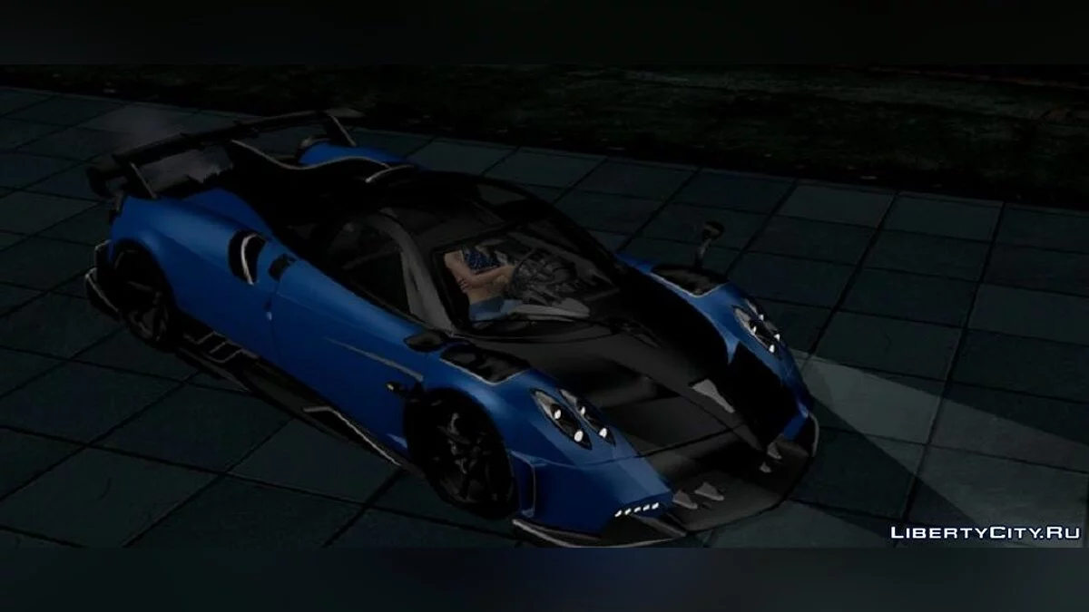 2021 Pagani Huayra Imola v2 / GTA سان أندرياس (iOS، أندرويد)