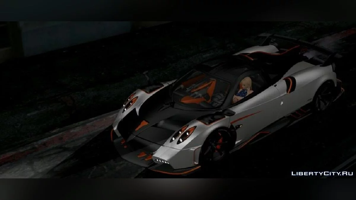 2021 Pagani Huayra Imola v2 / GTA سان أندرياس (iOS، أندرويد)