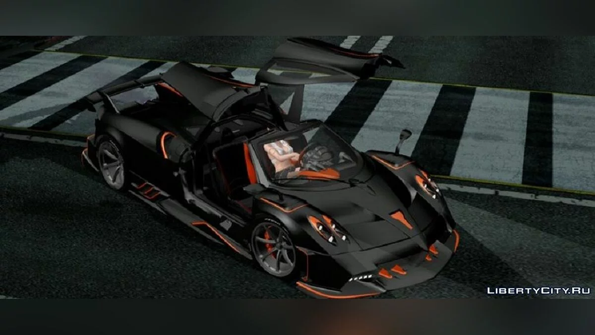 2021 Pagani Huayra Imola / GTA San Andreas (iOS, Android)