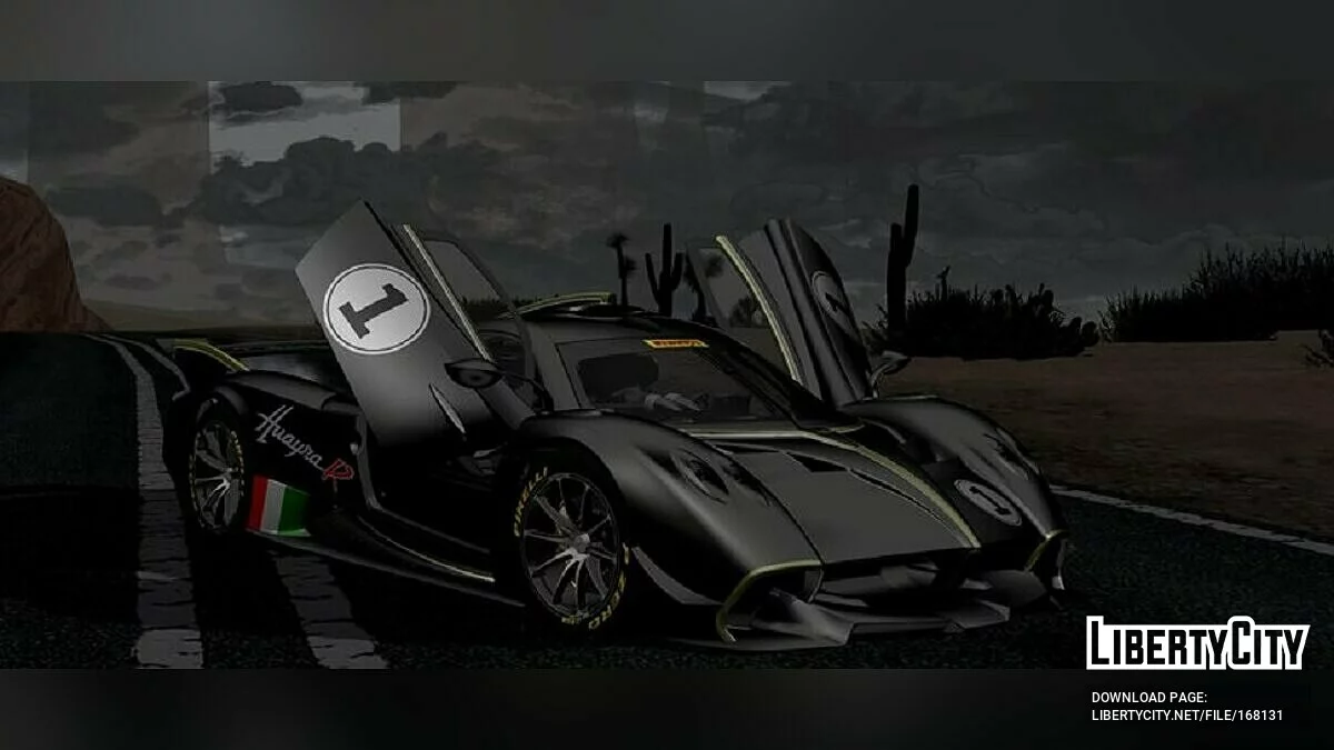 2021 Pagani Huayra R / GTA San Andreas (iOS, Android)