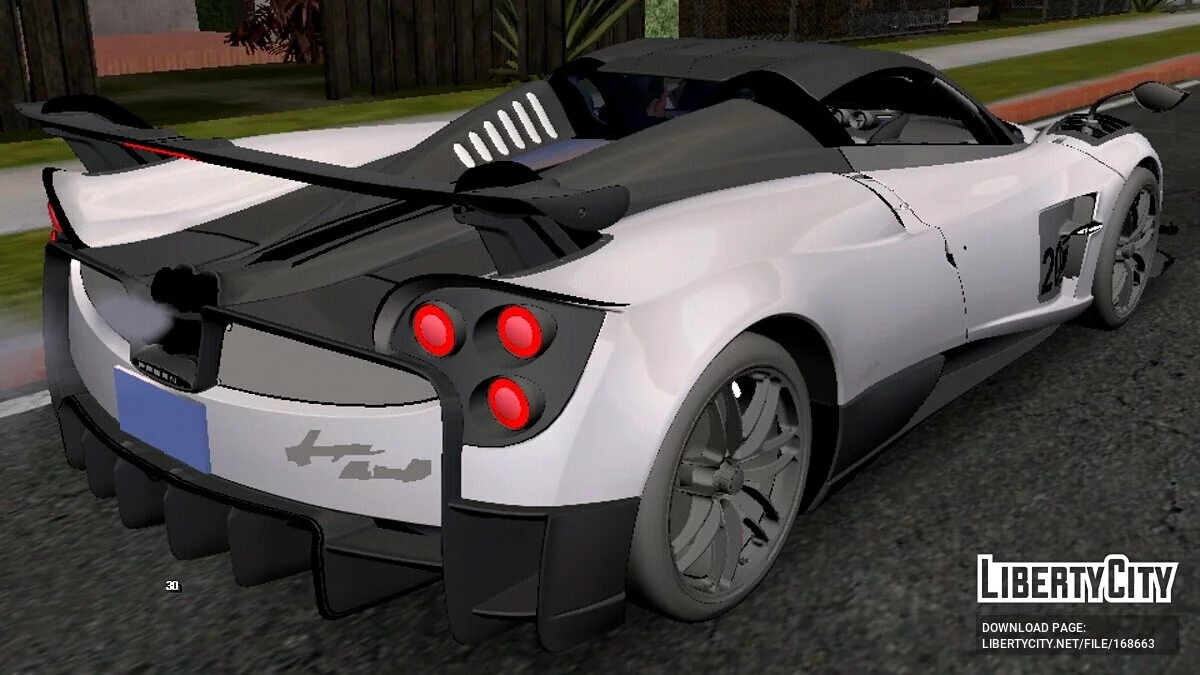 帕加尼 Huayra (仅 DFF) / GTA San Andreas (iOS, Android)