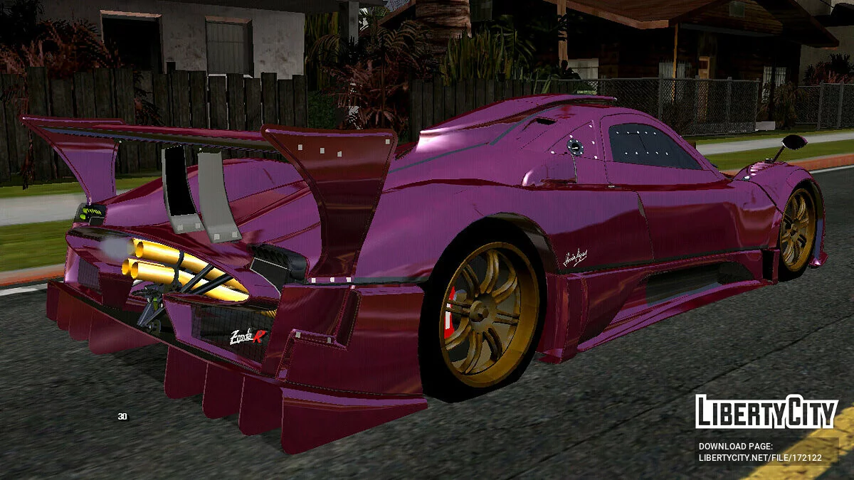Pagani Zonda (nur DFF) / GTA San Andreas (iOS, Android)