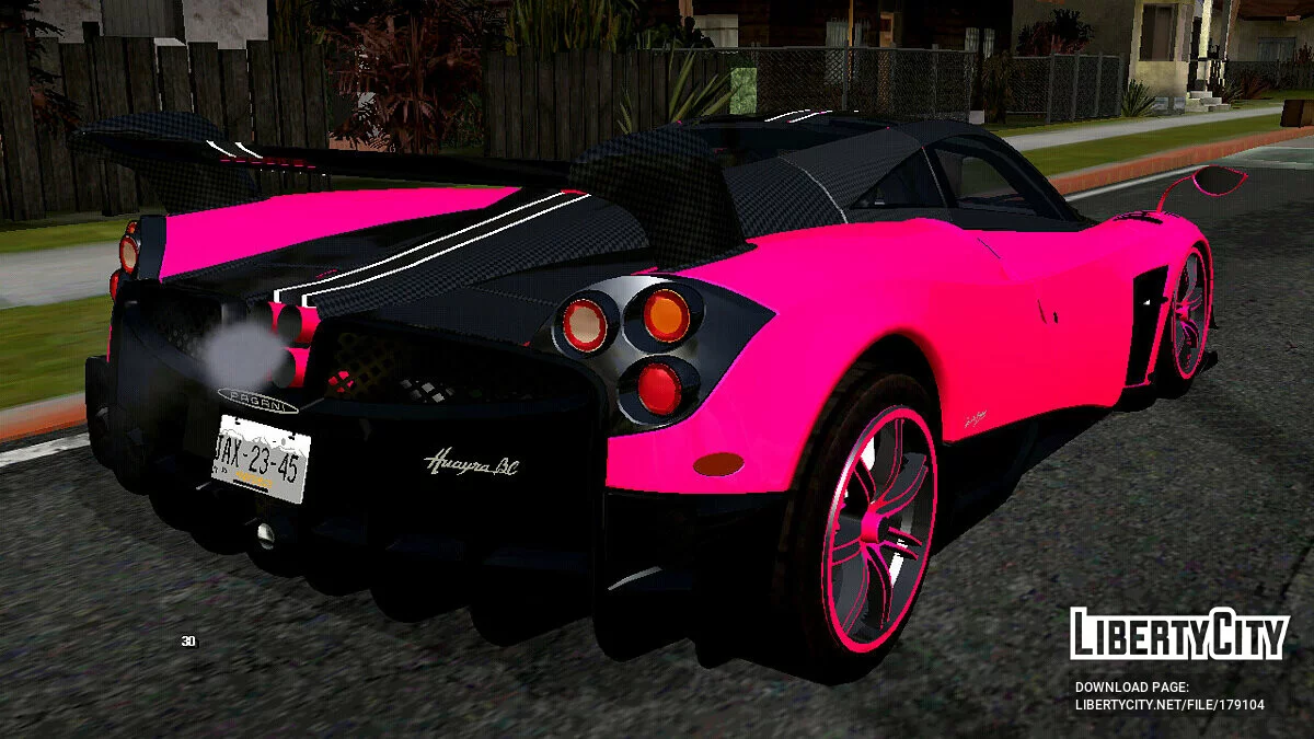 Pagani Huayra BC (лише DFF) / GTA San Andreas (iOS, Android)