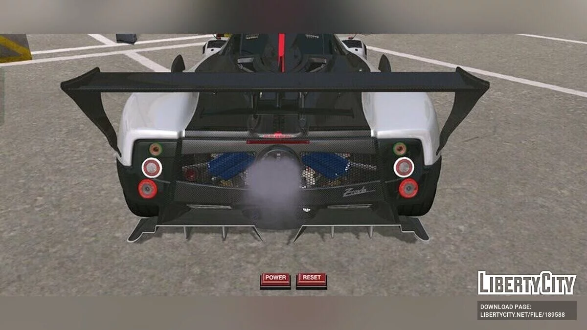 Pagani Zonda / GTA سان أندرياس (iOS، أندرويد)