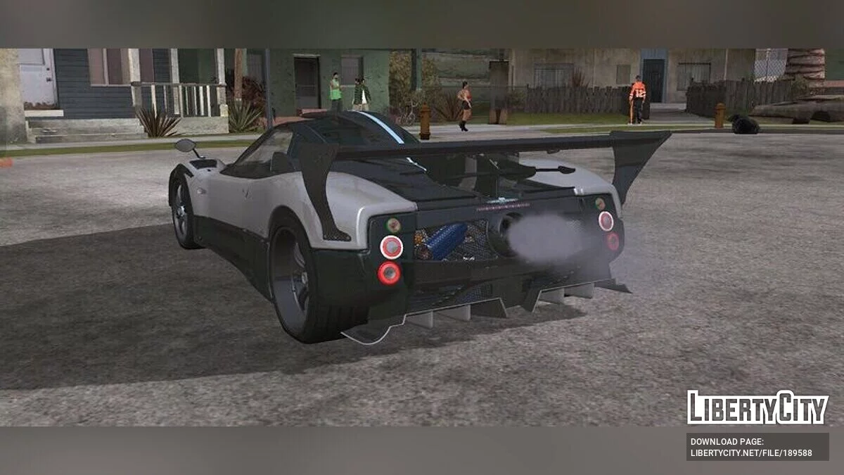 Pagani Zonda / GTA سان أندرياس (iOS، أندرويد)