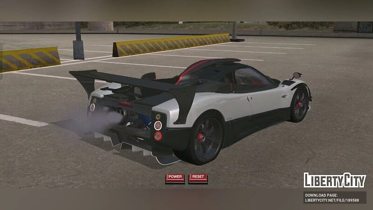 Pagani Zonda / GTA سان أندرياس (iOS، أندرويد)
