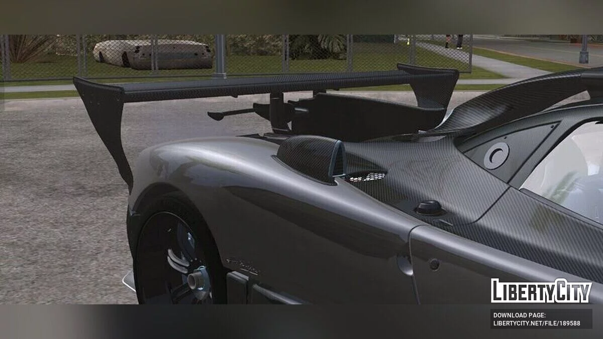 Pagani Zonda / GTA سان أندرياس (iOS، أندرويد)