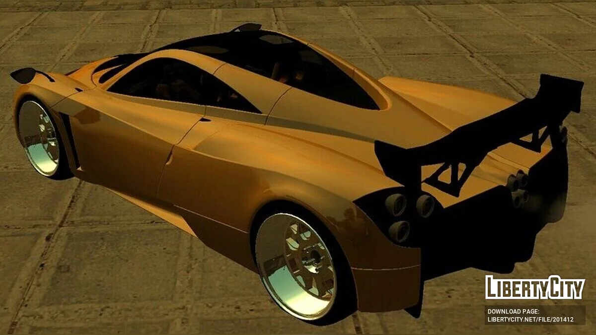 Pagani Huayra (hanya DFF) / GTA San Andreas (iOS, Android)