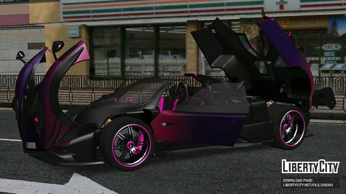 Pagani Zonda AY / GTA San Andreas (iOS, Android)