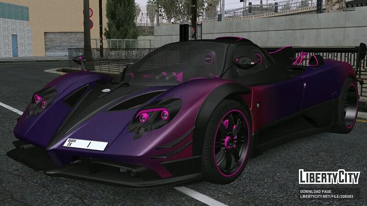 Pagani Zonda AY / GTA San Andreas (iOS, Android)