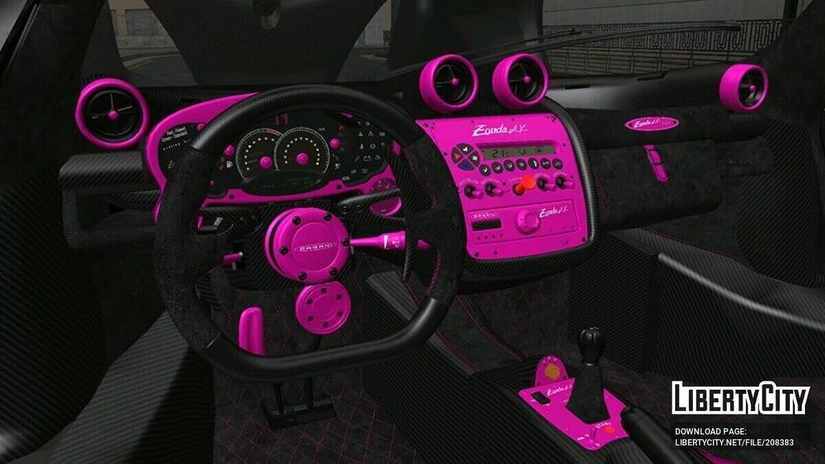 Pagani Zonda AY / GTA San Andreas (iOS, Android)