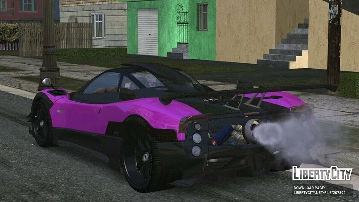 Pagani Zonda Zozo / GTA San Andreas (iOS, Android)