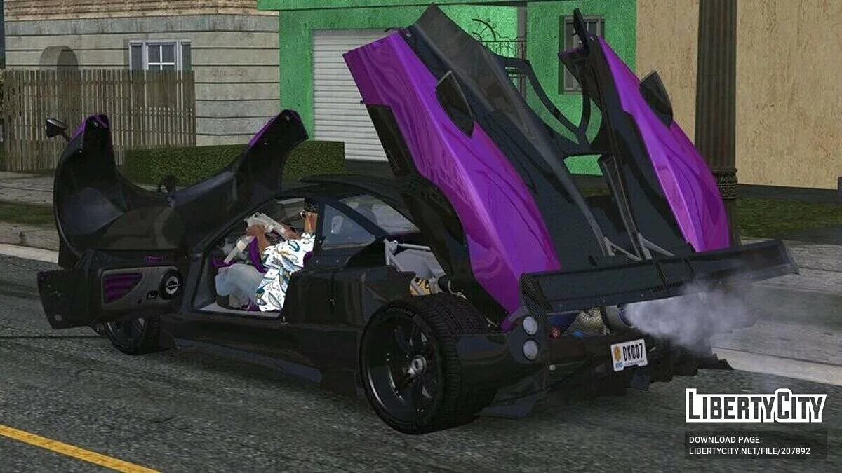 Pagani Zonda Zozo / GTA San Andreas (iOS, Android)
