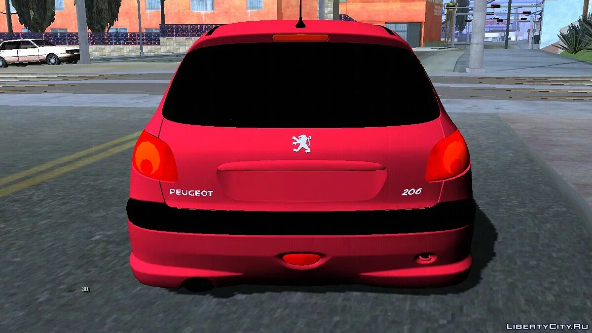 Peugeot 206 (тільки DFF) / GTA San Andreas (iOS, Android)
