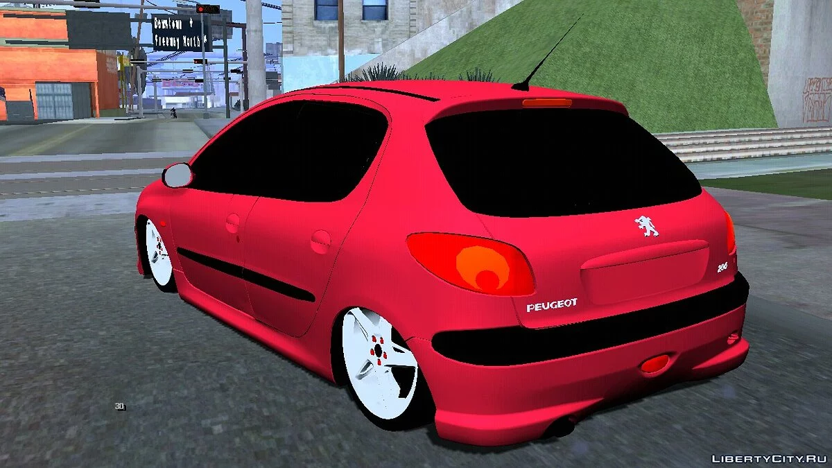 Peugeot 206 (тільки DFF) / GTA San Andreas (iOS, Android)