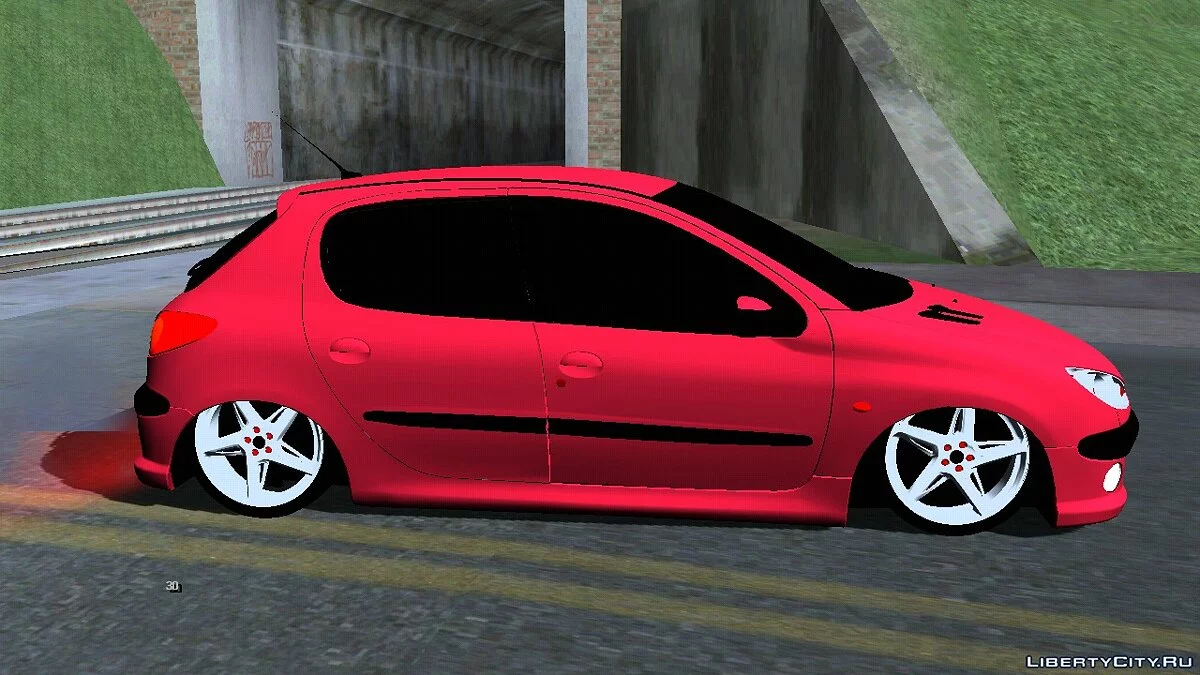 Peugeot 206 (тільки DFF) / GTA San Andreas (iOS, Android)