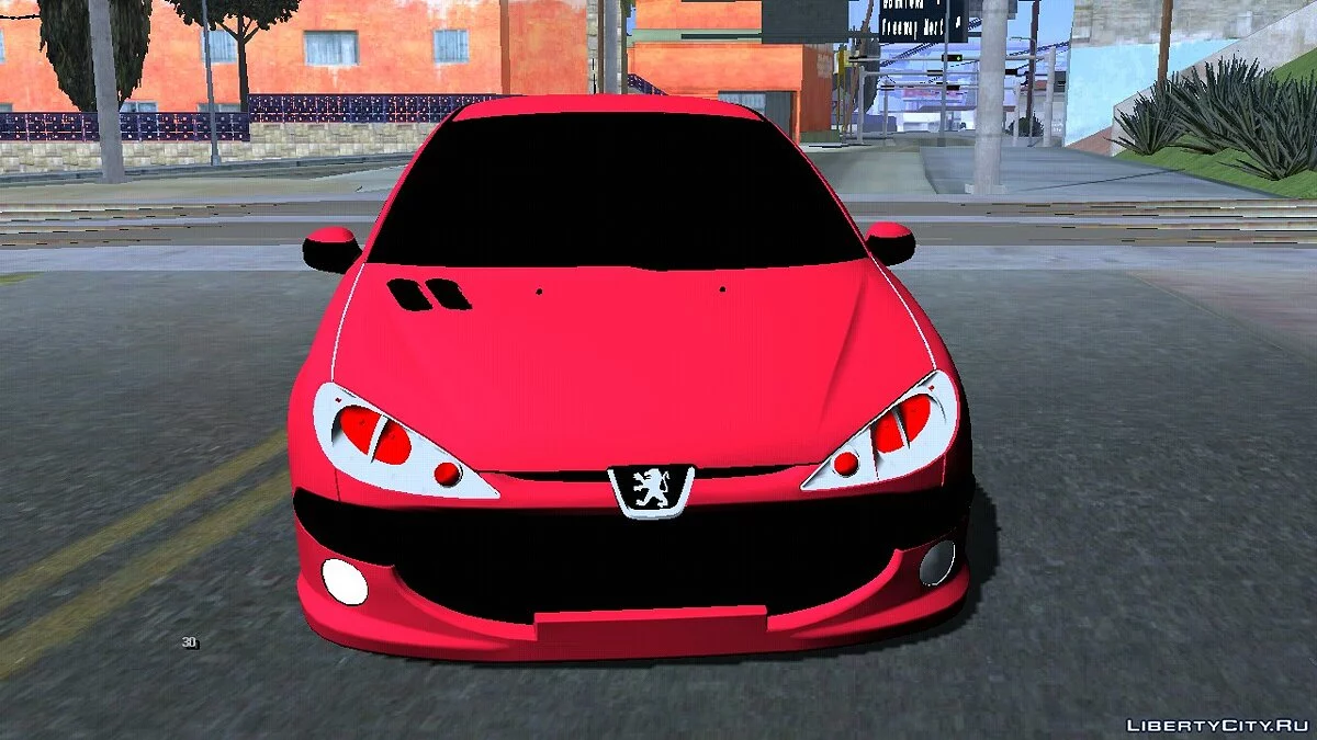 Peugeot 206 (тільки DFF) / GTA San Andreas (iOS, Android)
