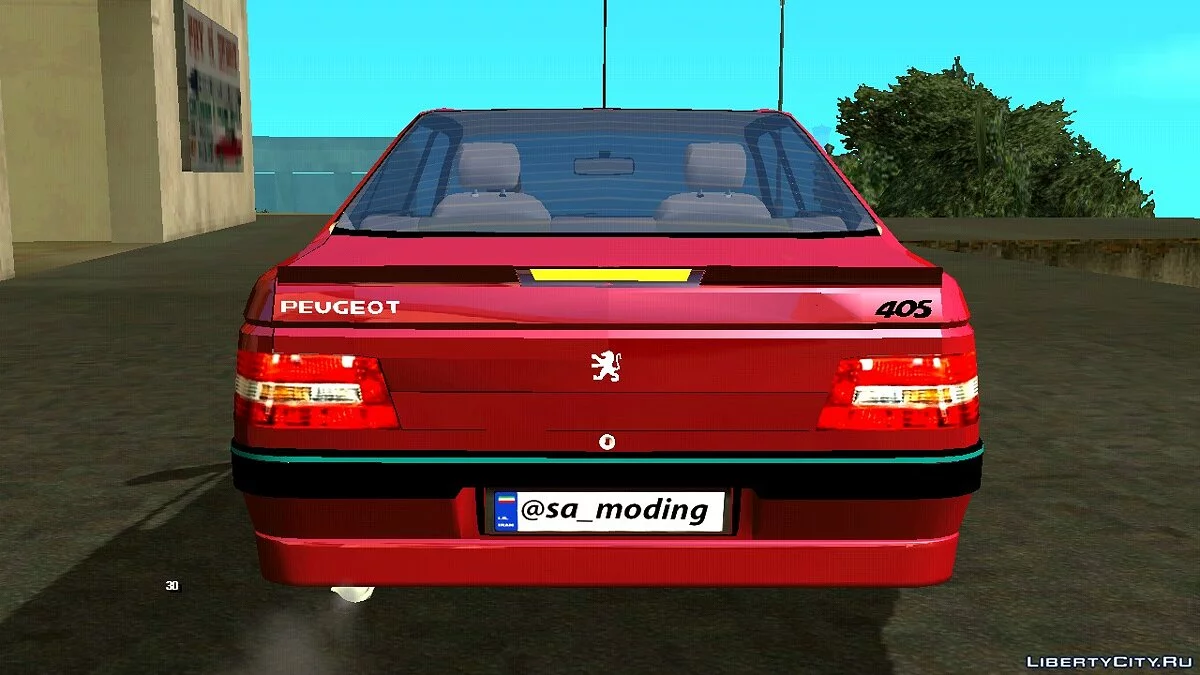 Peugeot 405 SLX Sport / GTA San Andreas (iOS, Android)