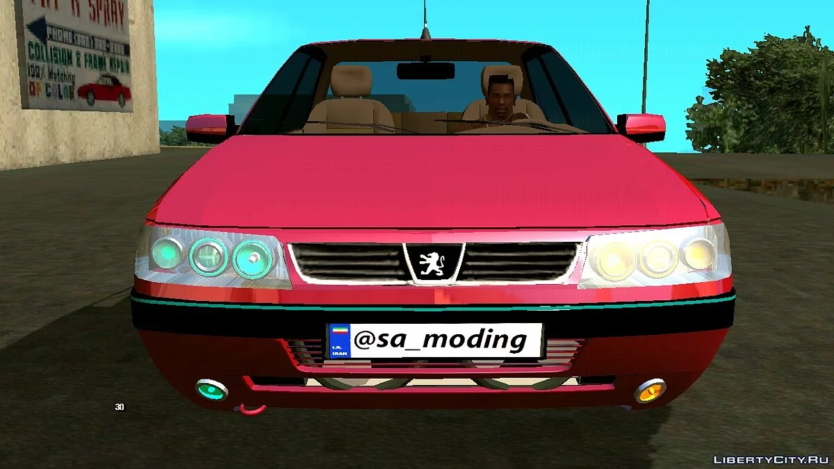 Peugeot 405 SLX Sport / GTA San Andreas (iOS, Android)