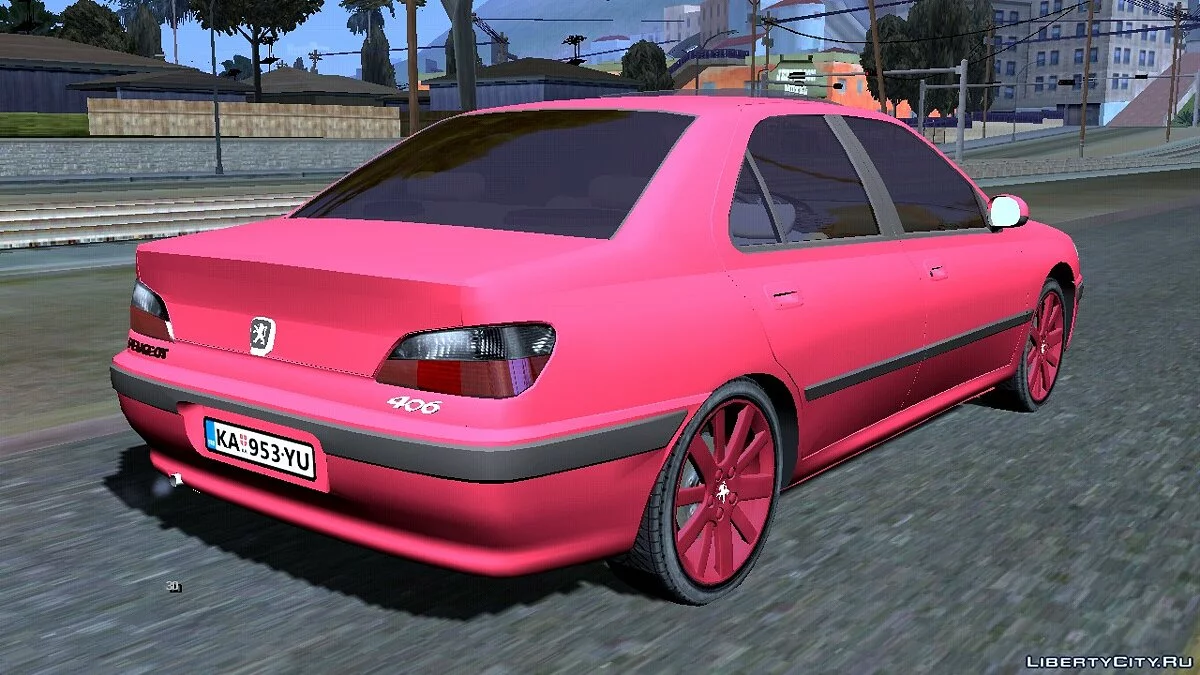 Peugeot 406 / GTA San Andreas (iOS, Android)