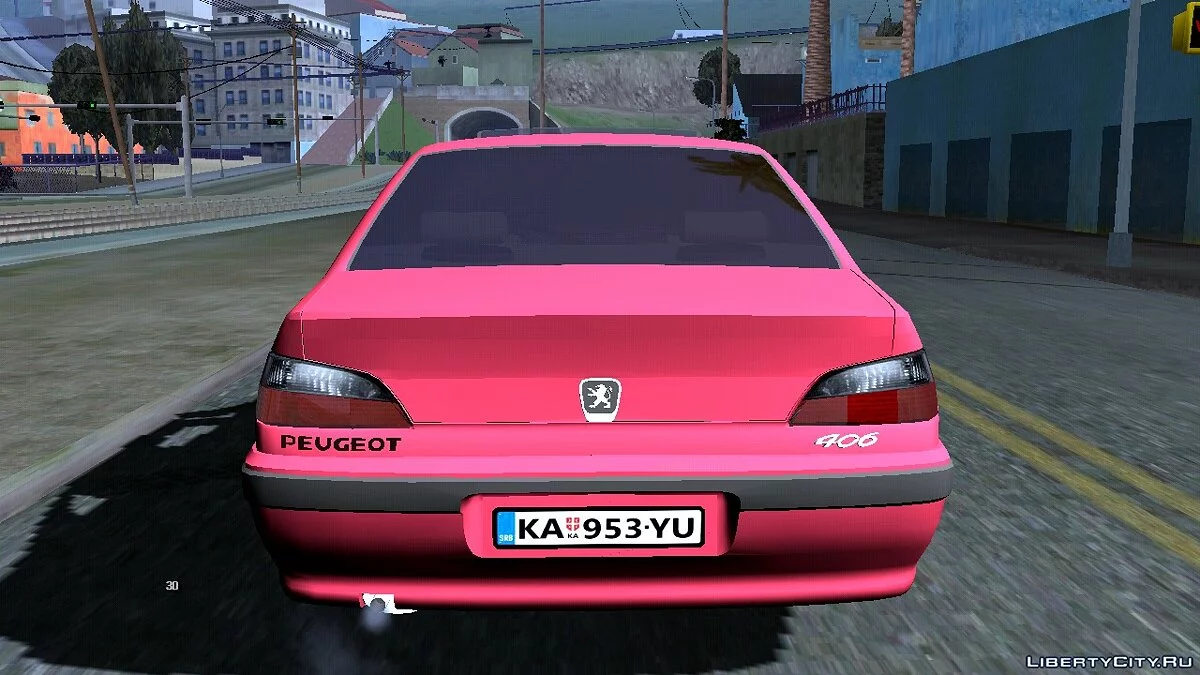 Peugeot 406 / GTA San Andreas (iOS, Android)