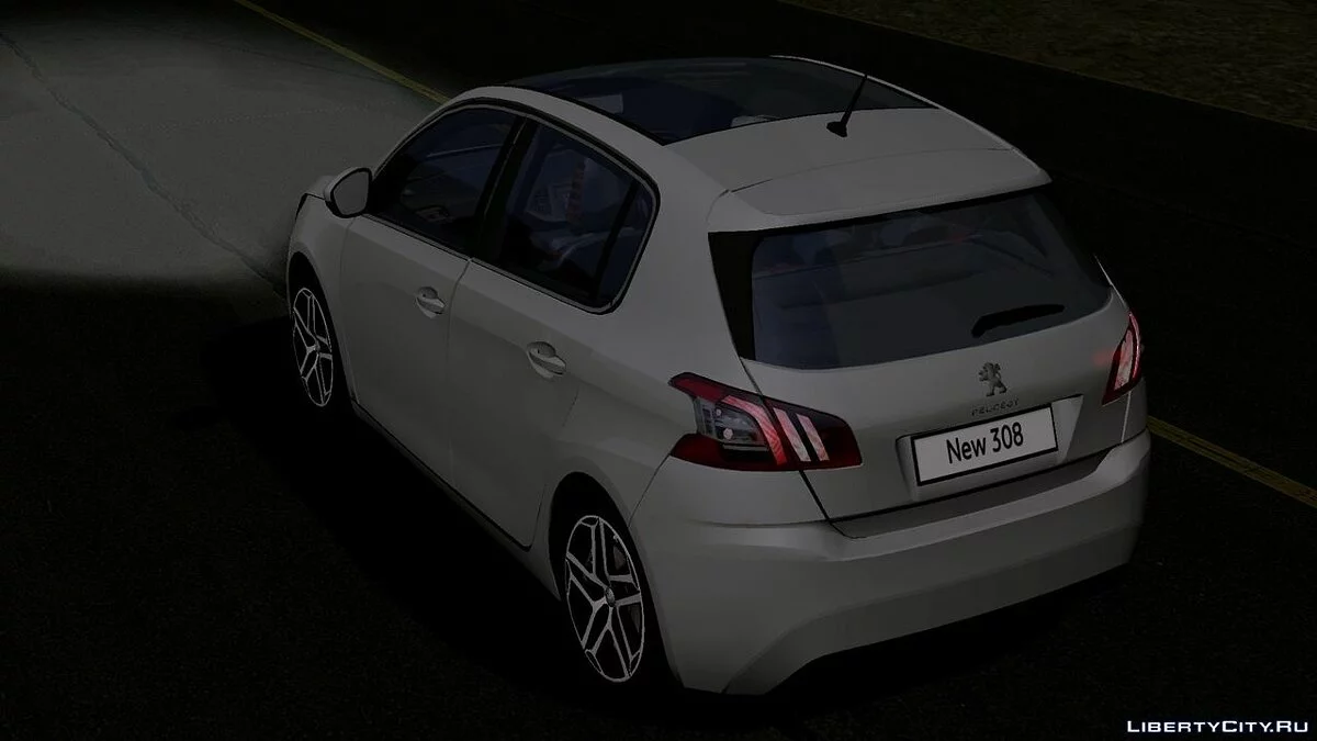 Peugeot 308 / GTA San Andreas (iOS, Android)