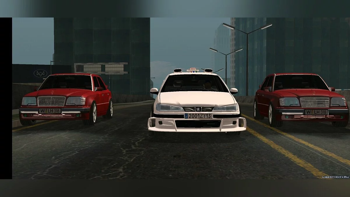 Peugeot з Таксі / GTA San Andreas (iOS, Android)