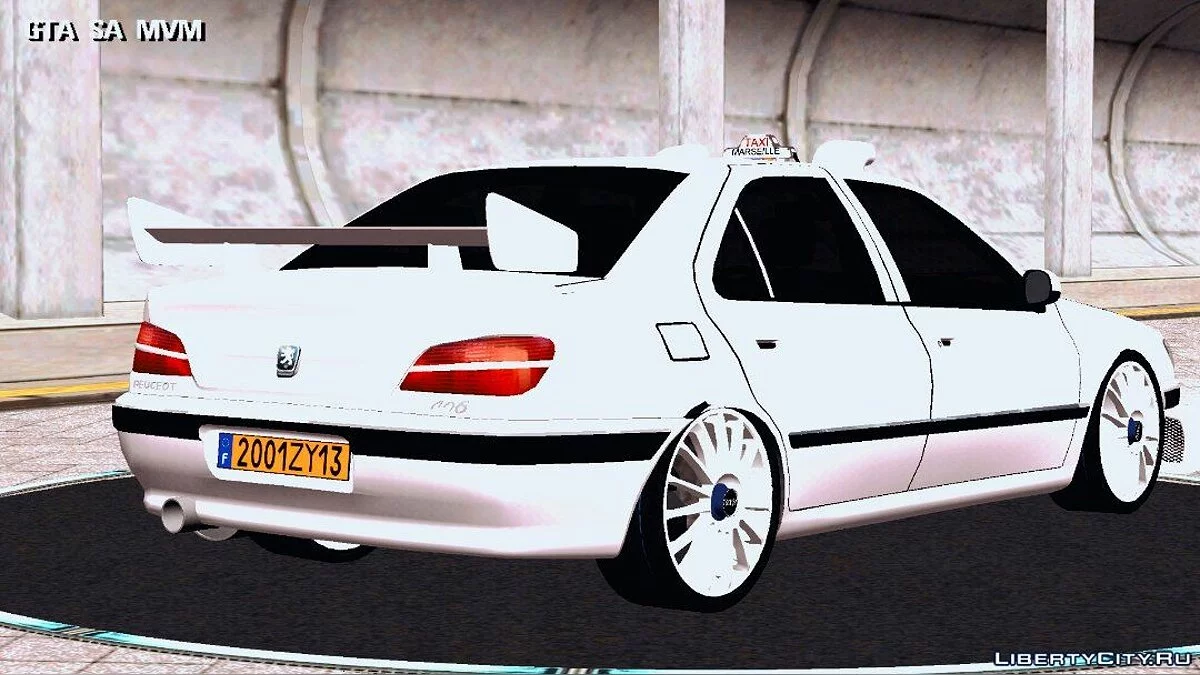 Peugeot Taxi Marcelle / GTA San Andreas (iOS, Android)