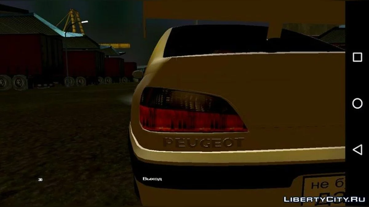 Taksi Marseille: Peugeot 406 / GTA San Andreas (iOS, Android)