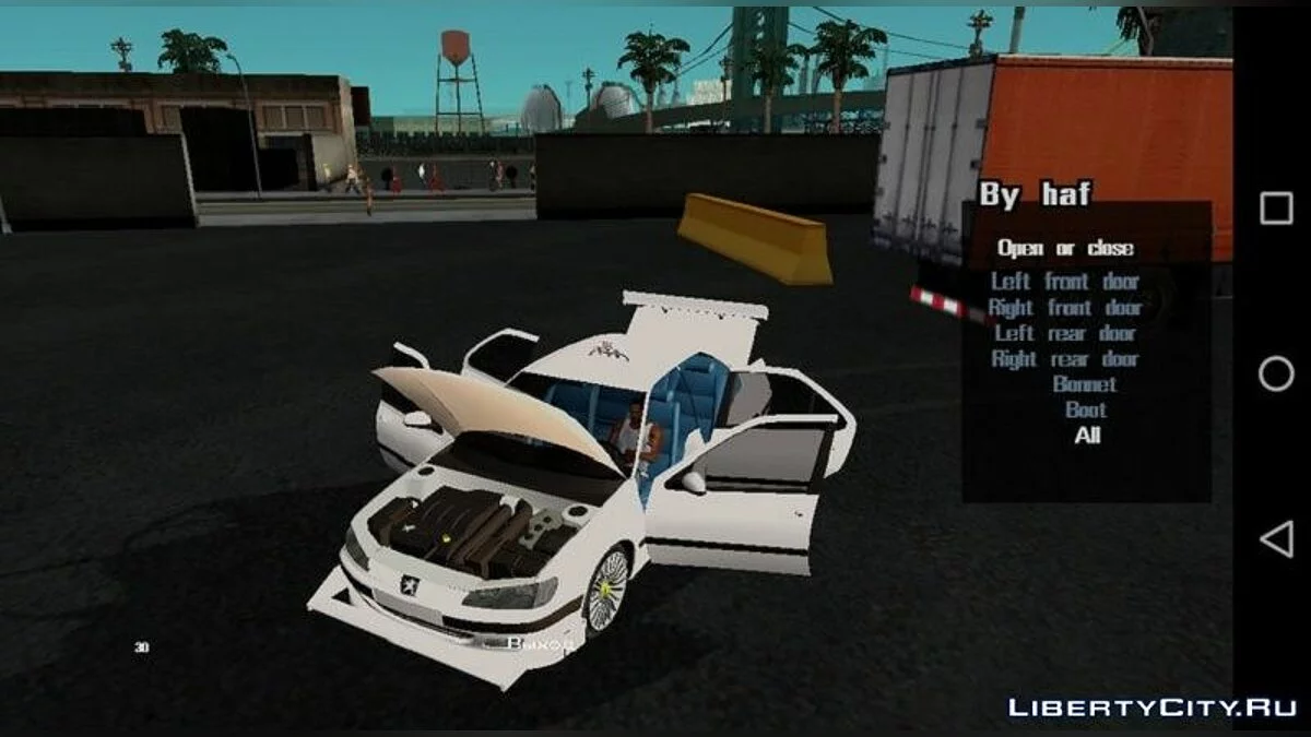 Taksi Marseille: Peugeot 406 / GTA San Andreas (iOS, Android)