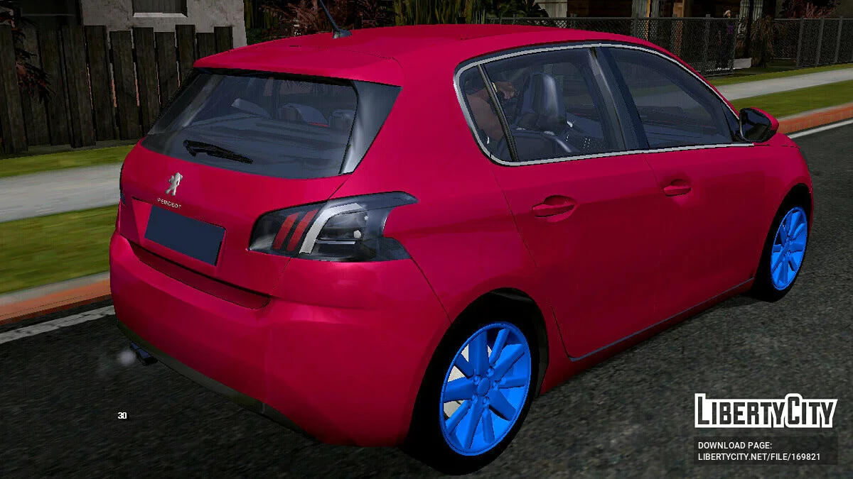 Peugeot 308 (hanya DFF) / GTA San Andreas (iOS, Android)