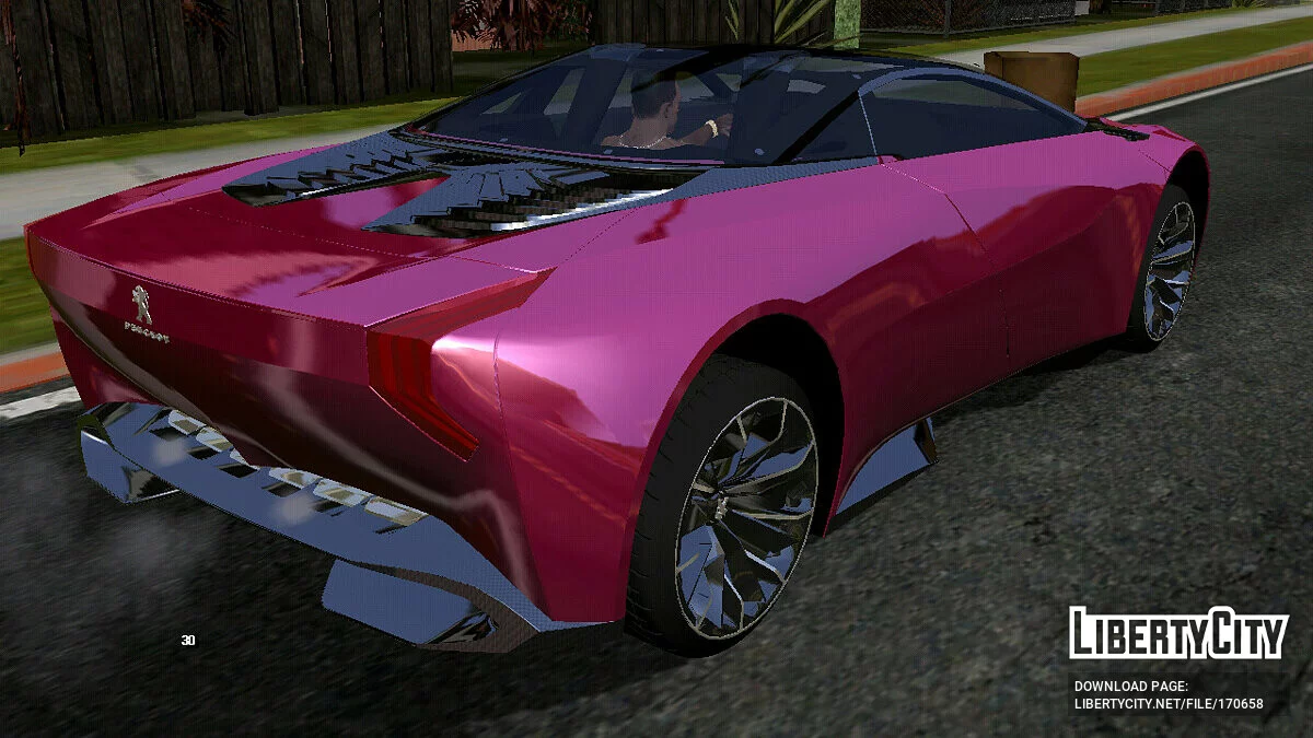 Peugeot Onyx (тільки DFF) / GTA San Andreas (iOS, Android)