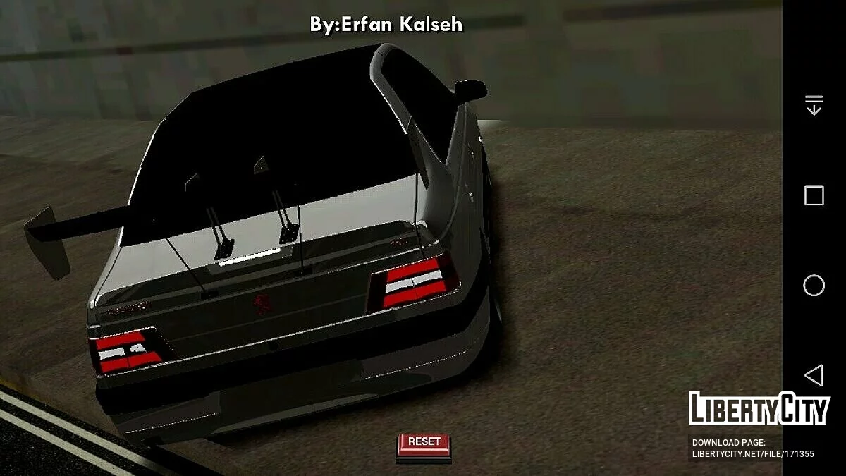 Pequeot 405 SLX / GTA San Andreas (iOS, Android)