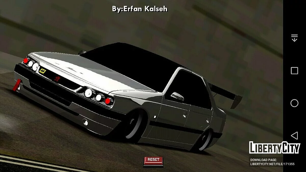 Pequeot 405 SLX / GTA San Andreas (iOS, Android)