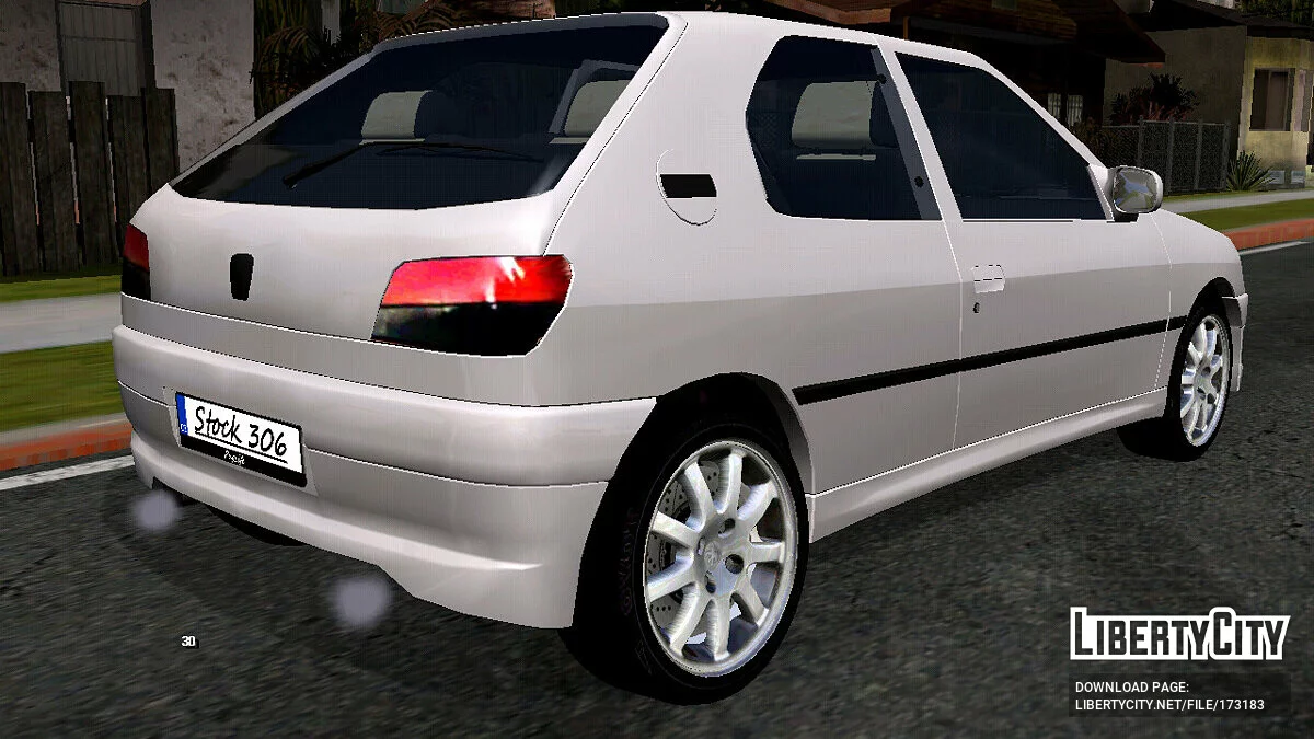 Peugeot 306 / GTA San Andreas (iOS, Android)